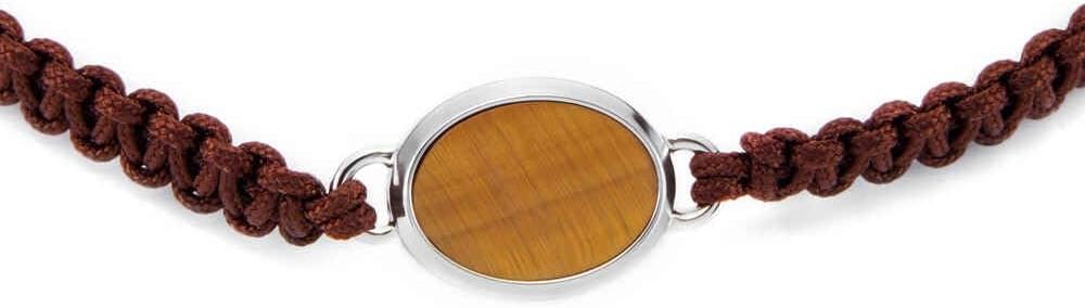 Fossil Roestvrij stalen herenarmband met schuifsluiting
