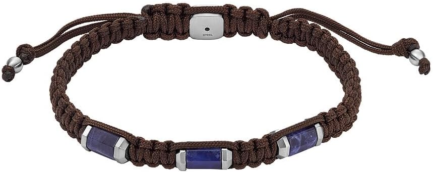 Fossil Roestvrij stalen herenarmband met schuifsluiting
