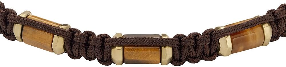Fossil Roestvrij stalen herenarmband met schuifsluiting