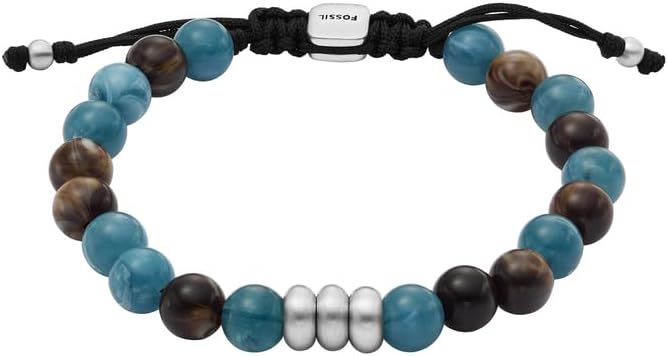 Fossil Roestvrij stalen herenarmband met schuifsluiting