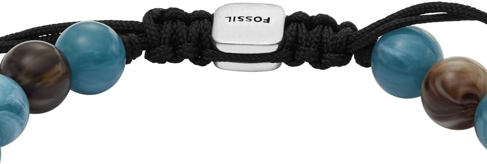 Fossil Roestvrij stalen herenarmband met schuifsluiting