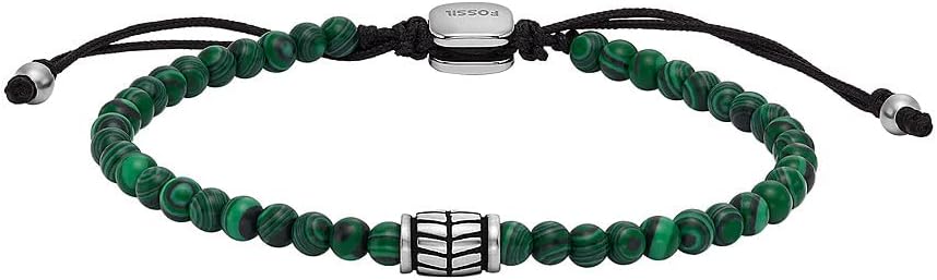 Fossil Roestvrij stalen herenarmband met schuifsluiting