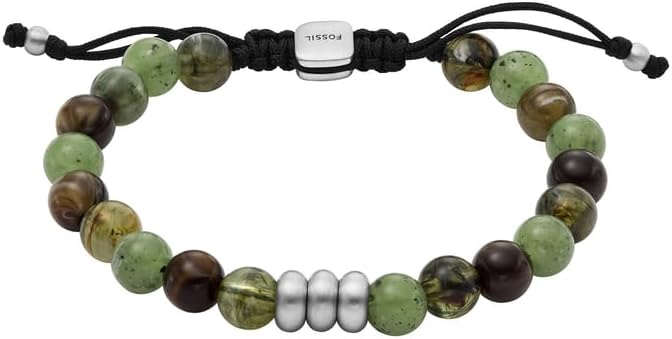 Fossil Roestvrij stalen herenarmband met schuifsluiting
