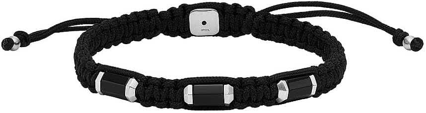 Fossil Roestvrij stalen herenarmband met schuifsluiting