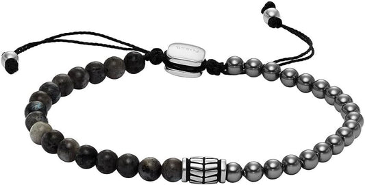 Fossil Roestvrij stalen herenarmband met schuifsluiting