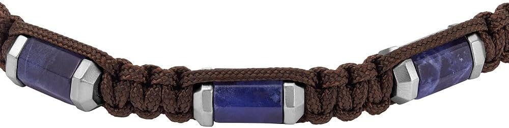 Fossil Roestvrij stalen herenarmband met schuifsluiting