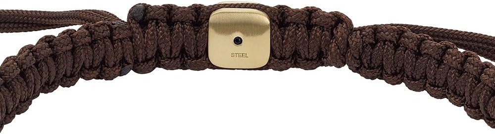 Fossil Roestvrij stalen herenarmband met schuifsluiting