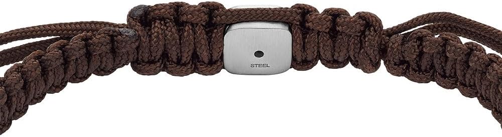 Fossil Roestvrij stalen herenarmband met schuifsluiting