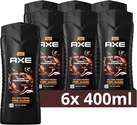 AXE Showergel Dark Temptation - 6 x 400 ml