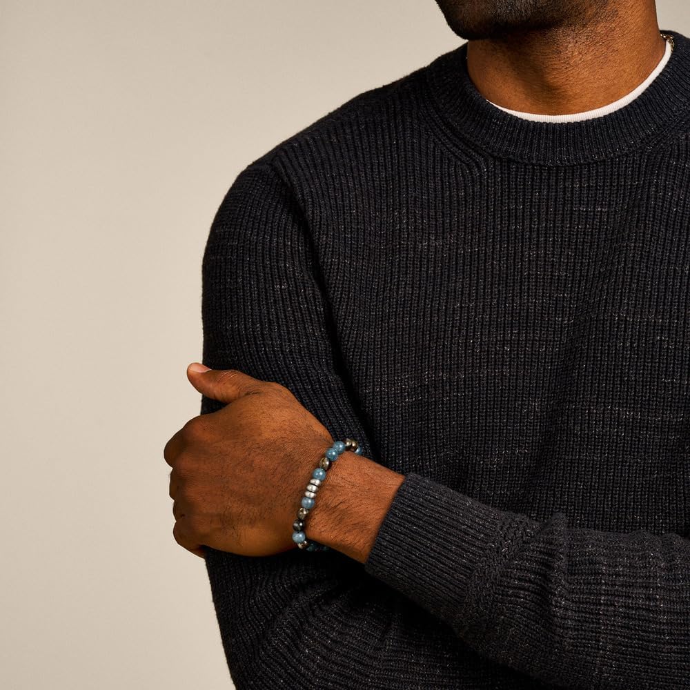 Fossil Roestvrij stalen herenarmband met schuifsluiting