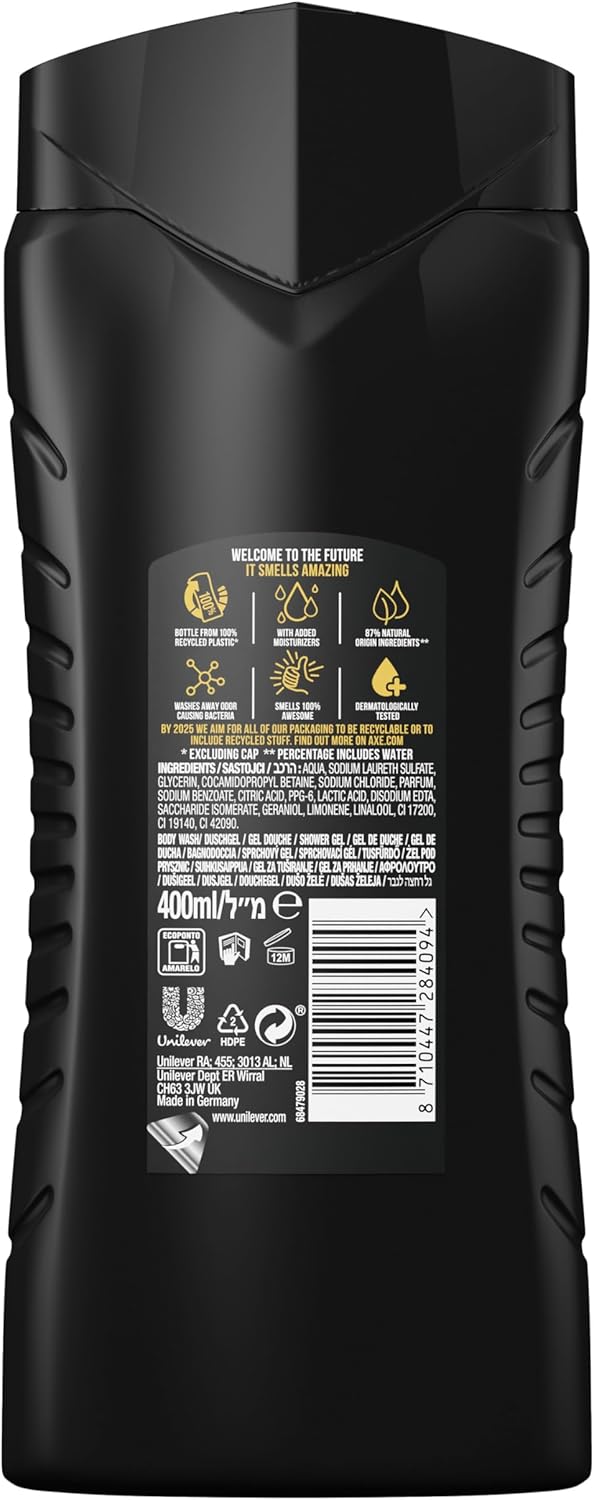 AXE Showergel Dark Temptation - 6 x 400 ml