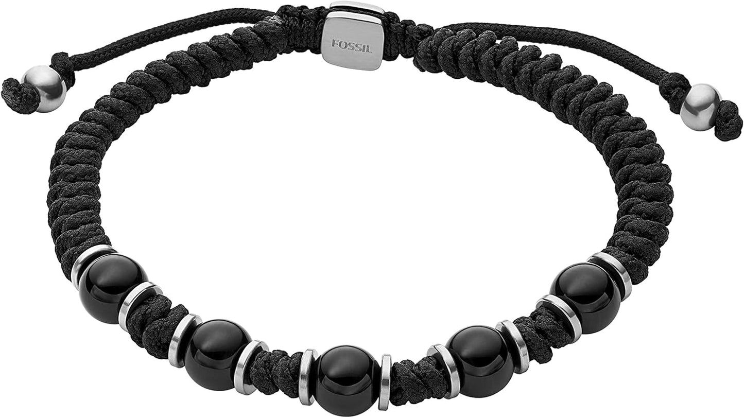 Fossil Roestvrij stalen herenarmband met schuifsluiting
