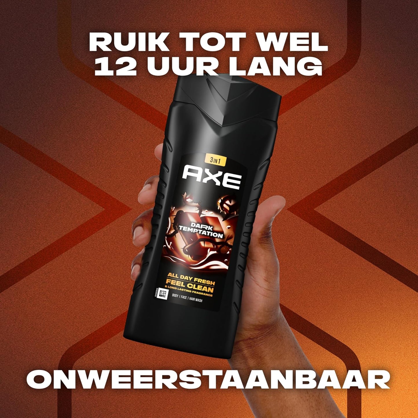 AXE Showergel Dark Temptation - 6 x 400 ml